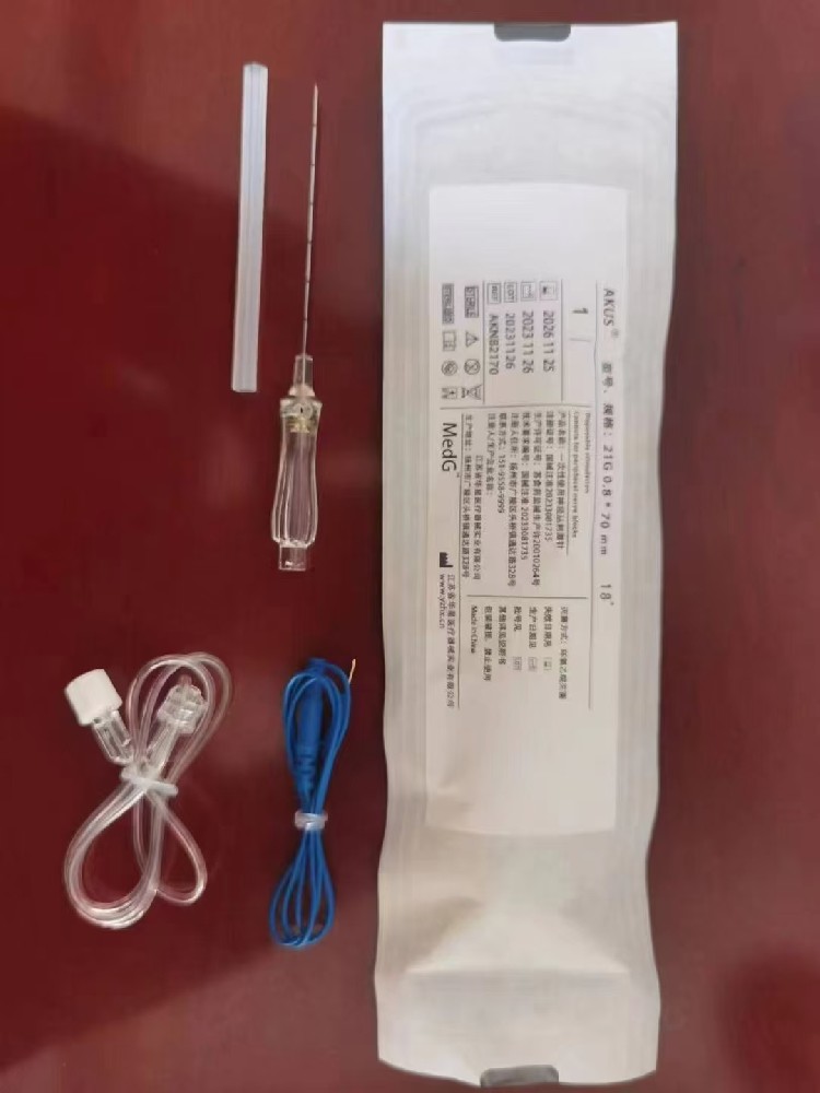 一次性使用神經(jīng)叢刺激針：絕緣設計，安全刺激有保障