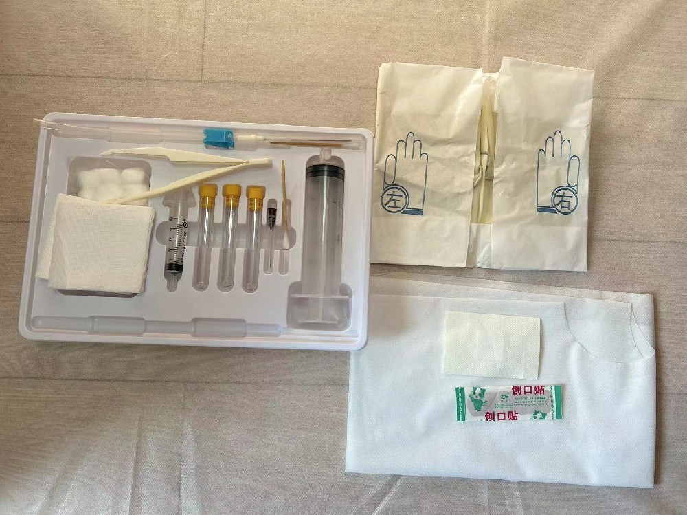 無痛設(shè)計一次性腹腔穿刺包：超細針頭，減少組織損傷