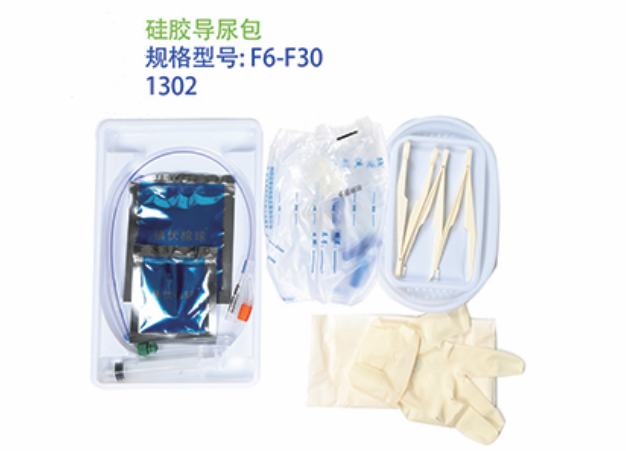 一體式硅膠導(dǎo)尿包：導(dǎo)尿管+集尿袋無縫連接，漏尿率＜0.5%