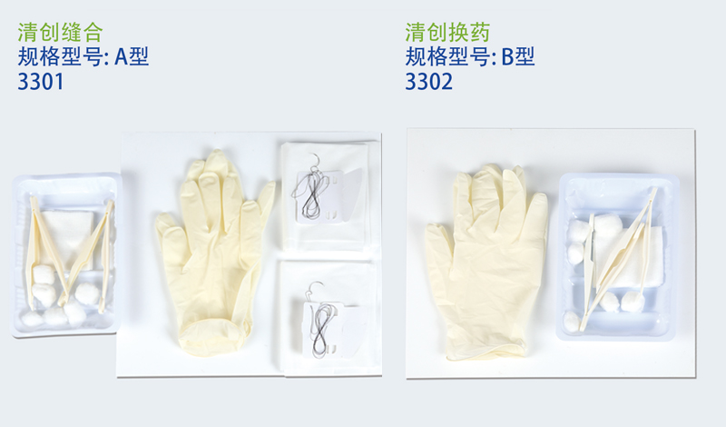 清創(chuàng)縫合換藥包（一次性使用）：外科門診的得力助手